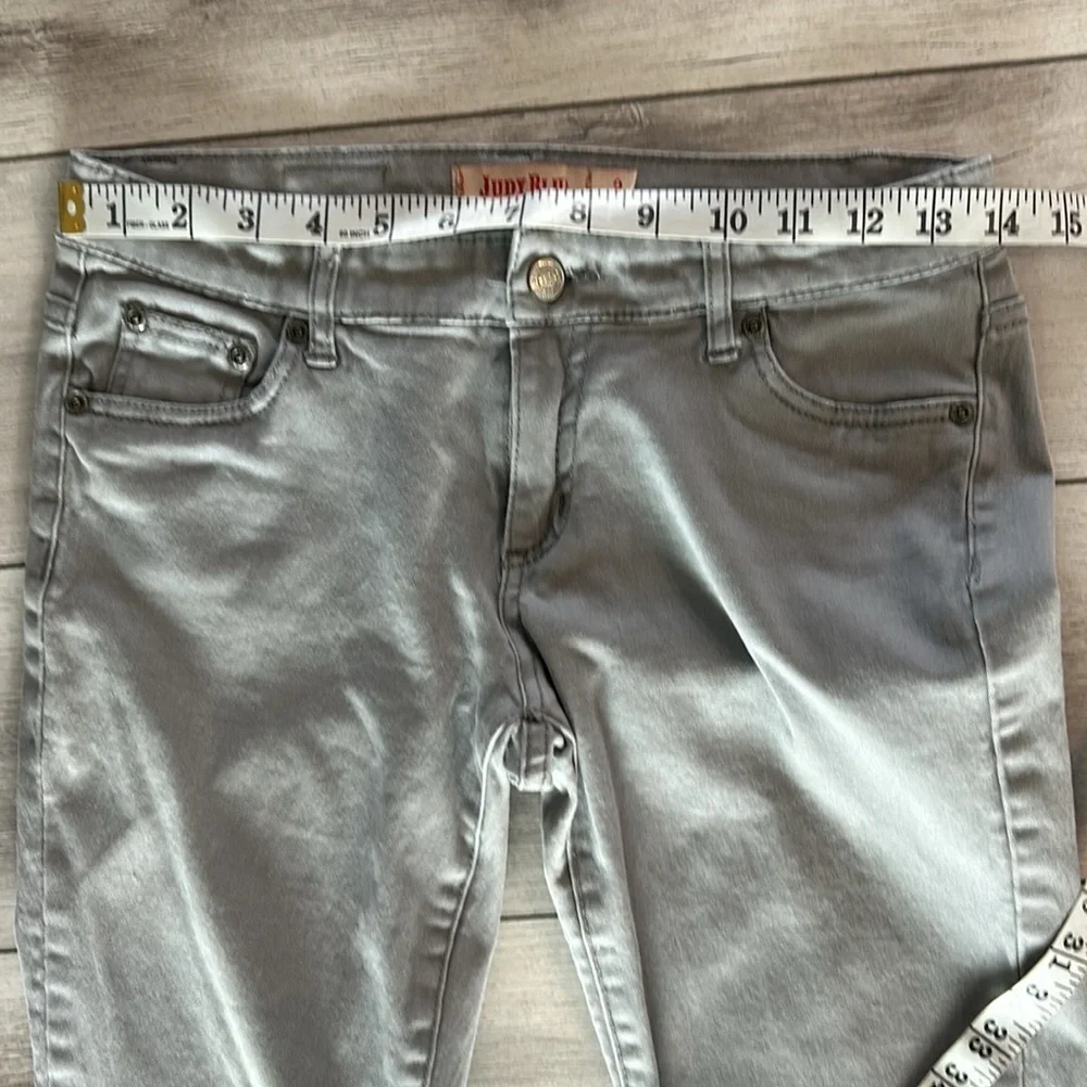 Judy Blue skinny fit jeans in gray size 3